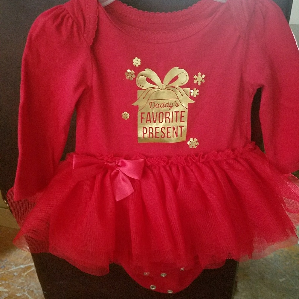 Red tutu dress